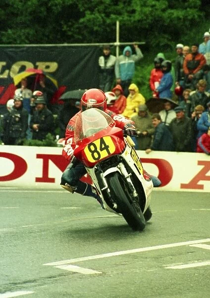 Ricky McMillan (Honda) 1987 Senior TT