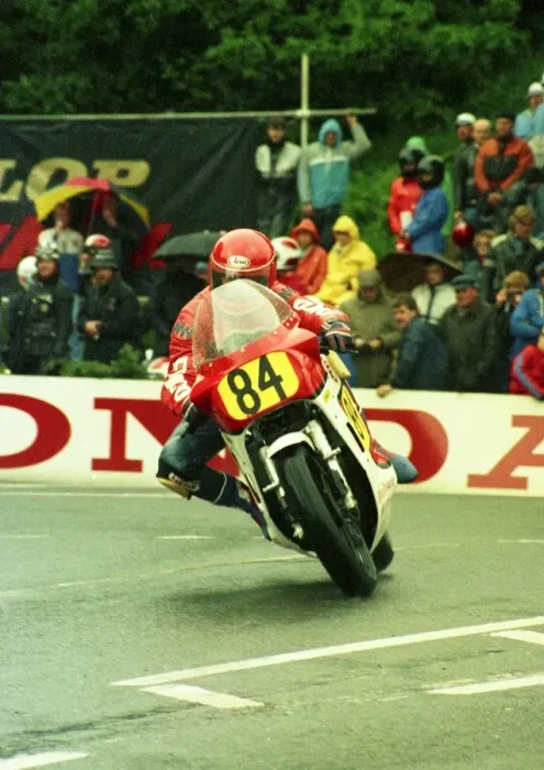 Framed Print : Ricky McMillan (Honda) 1987 Senior TT Framed Print : Ricky McMillan (Honda) 1987 Senior TT