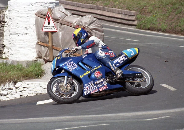 Ricky Mitchell (GS Honda) 1996 Junior Manx Grand Prix