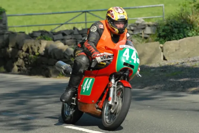 Framed Print : Rob Barker (Ducati) 2012 Pre TT Classic