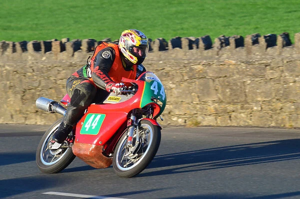Rob Barker (Ducati) 2012 Pre TT Classic