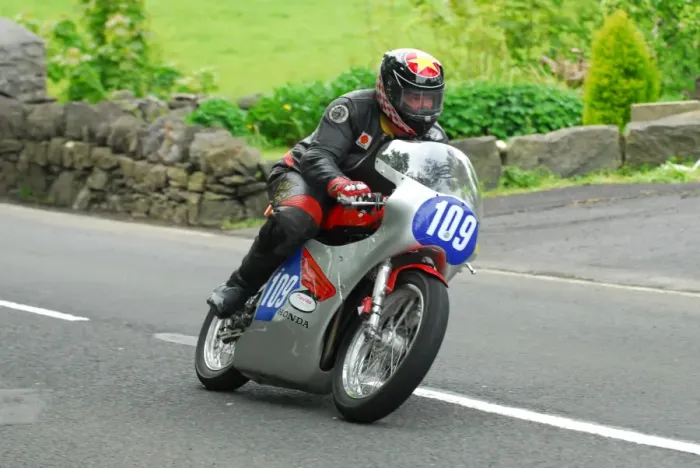 Framed Print : Rob Barker (Honda) 2015 Pre TT Classic Framed Print : Rob Barker (Honda) 2015 Pre TT Classic