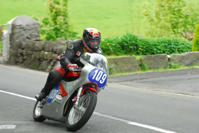 Framed Print : Rob Barker (Honda) 2015 Pre TT Classic Framed Print : Rob Barker (Honda) 2015 Pre TT Classic