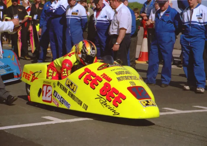 Framed Print : Rob Cameron & Paul Randall (Honda) 1999 Sidecar TT Framed Print : Rob Cameron & Paul Randall (Honda) 1999 Sidecar TT