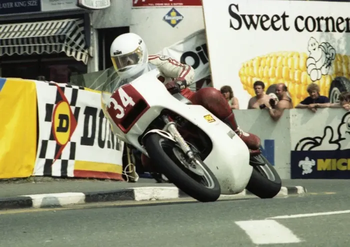 Framed Print : Rob Claude (P&M Suzuki) 1982 Formula One TT Framed Print : Rob Claude (P&M Suzuki) 1982 Formula One TT