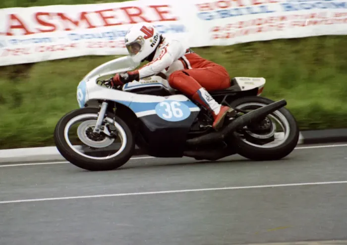 Framed Print : Rob Claude (Yamaha) 1981 Formula 2 TT Framed Print : Rob Claude (Yamaha) 1981 Formula 2 TT