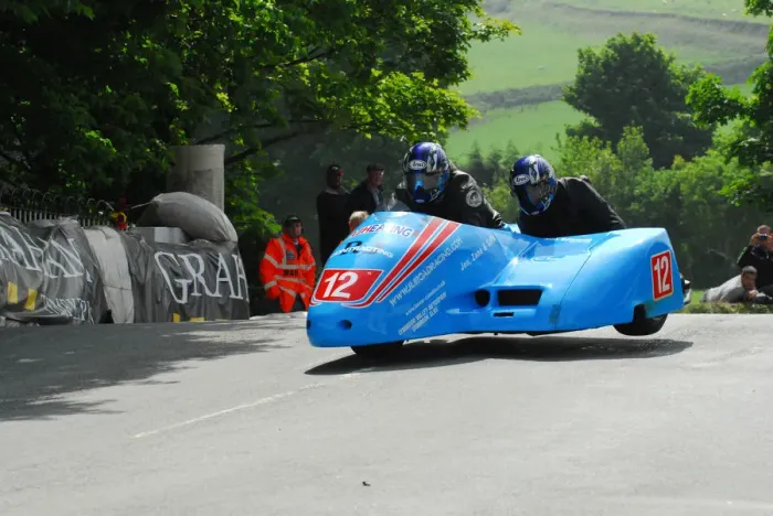 Framed Print : Rob Handcock & Ken Edwards (Shelbourne Honda) 2012 Sidecar TT Framed Print : Rob Handcock & Ken Edwards (Shelbourne Honda) 2012 Sidecar TT