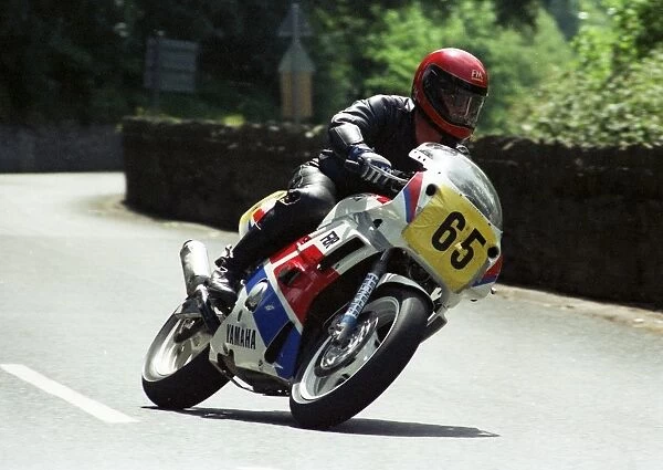 Robbie Allan (Yamaha) 1990 Supersport 600 TT