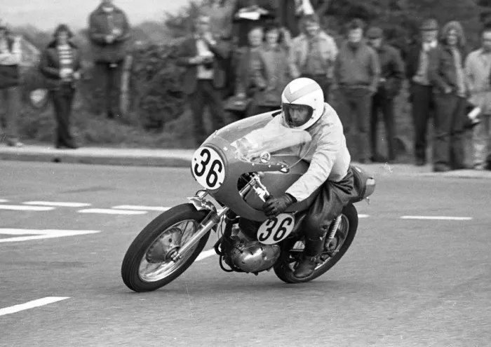 Framed Print : Robert Arthur (BSA) 1975 Jurby Road Framed Print : Robert Arthur (BSA) 1975 Jurby Road