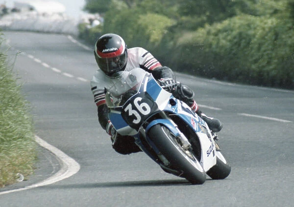 Robert Grant (Suzuki) 1992 Supersport 400 TT
