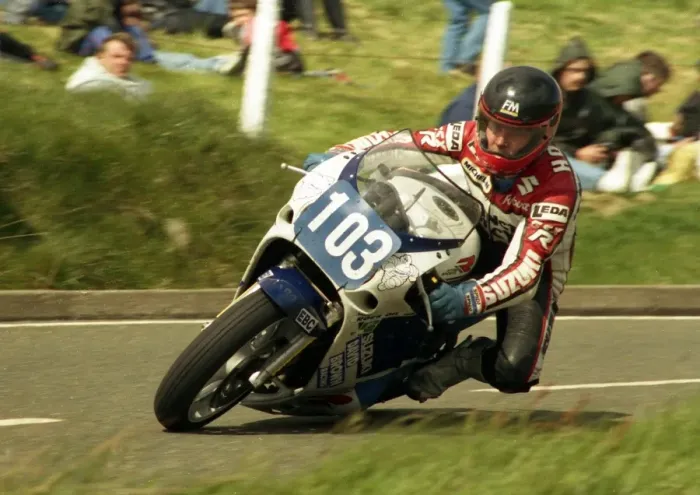 Framed Print : Robert Holden (Suzuki) 1988 Production B TT Framed Print : Robert Holden (Suzuki) 1988 Production B TT
