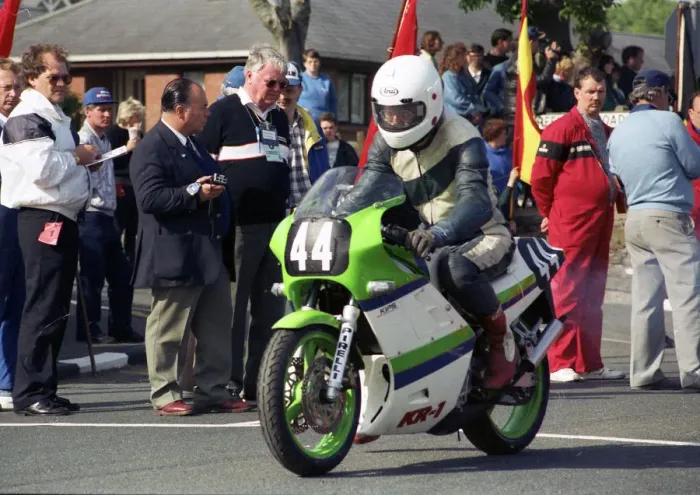 Framed Print : Robert J Price (Kawasaki) 1990 Lightweight 400 TT Framed Print : Robert J Price (Kawasaki) 1990 Lightweight 400 TT