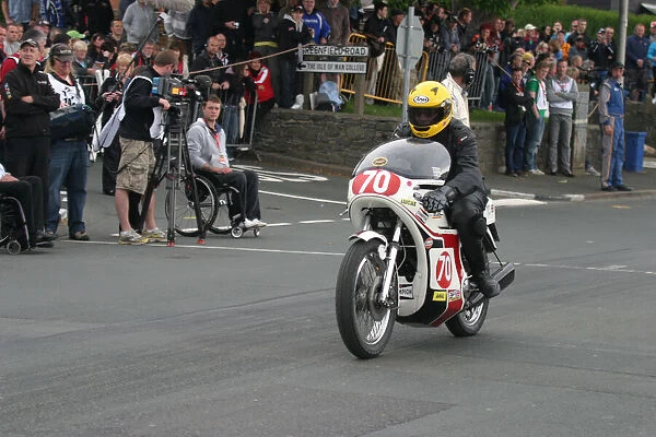 Robert Taylor (Triumph) 2010 TT Parade Lap