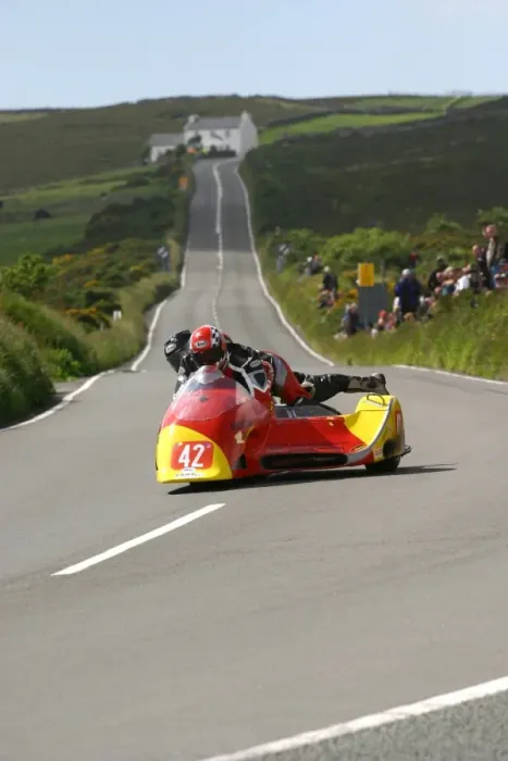 Framed Print : Robert Verrier & Ian Conn (Ireson Honda) 2004 Sidecar TT Framed Print : Robert Verrier & Ian Conn (Ireson Honda) 2004 Sidecar TT