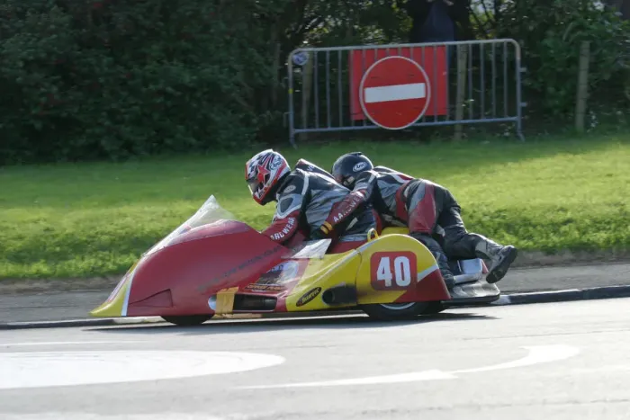 Framed Print : Robert Verrier & Ian Conn (Ireson Honda) 2005 Sidecar TT Framed Print : Robert Verrier & Ian Conn (Ireson Honda) 2005 Sidecar TT