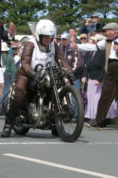 Framed Print : Robert White (1927 Brough Superior), No. 99, 2007 Re-enactment Framed Print : Robert White (1927 Brough Superior), No. 99, 2007 Re-enactment