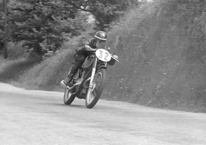 Framed Print : Rod Coleman (AJS) 1951 Junior TT Framed Print : Rod Coleman (AJS) 1951 Junior TT