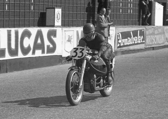 Framed Print : Rod Coleman (AJS) 1954 Junior TT Framed Print : Rod Coleman (AJS) 1954 Junior TT