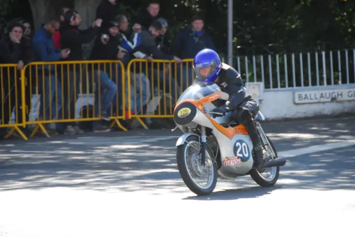 Framed Print : Rodney Gooch (Honda) 2014 Parade Lap
