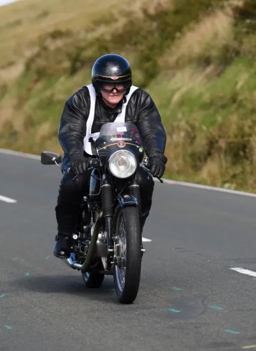Framed Print : Rodney Wildsmith (Velocette) 2016 VMCC Parade Framed Print : Rodney Wildsmith (Velocette) 2016 VMCC Parade