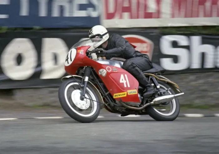 Framed Print : Roger Bowler (Triumph) 1973 Production TT