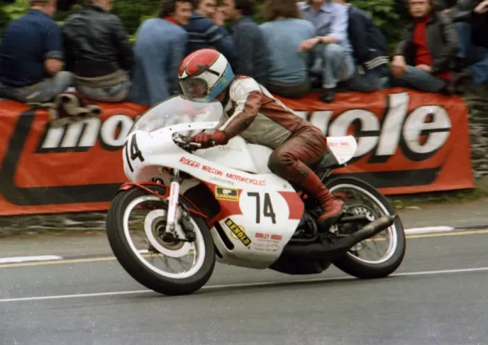 Framed Print : Roger Wilson (Yamaha) 1979 Classic TT Framed Print : Roger Wilson (Yamaha) 1979 Classic TT