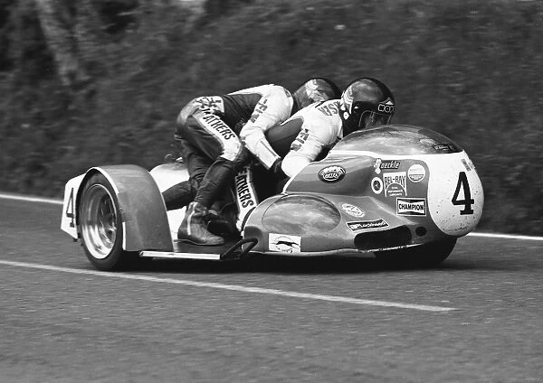 Rolf Steinhausen & Kenny Arthur (MSAI) 1979 Sidecar TT
