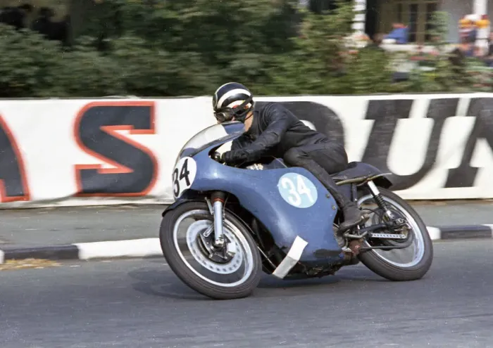 Framed Print : Roly Capper (AJS) 1966 Junior TT Framed Print : Roly Capper (AJS) 1966 Junior TT