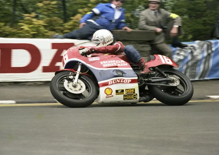 Framed Print : Ron Haslam (Honda) 1979 Formula One TT Framed Print : Ron Haslam (Honda) 1979 Formula One TT