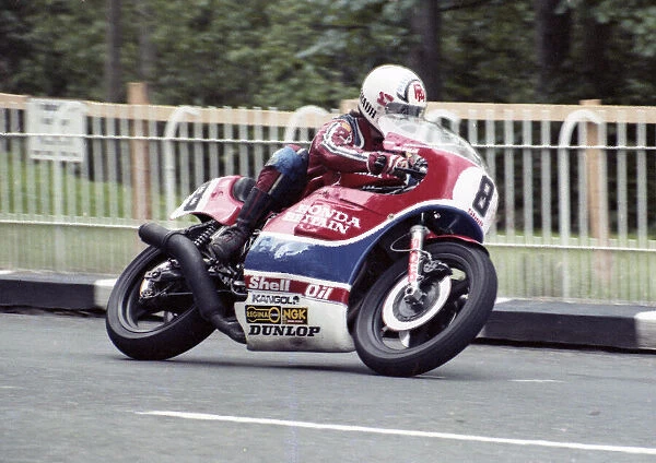 Ron Haslam (Honda) 1980 Classic TT