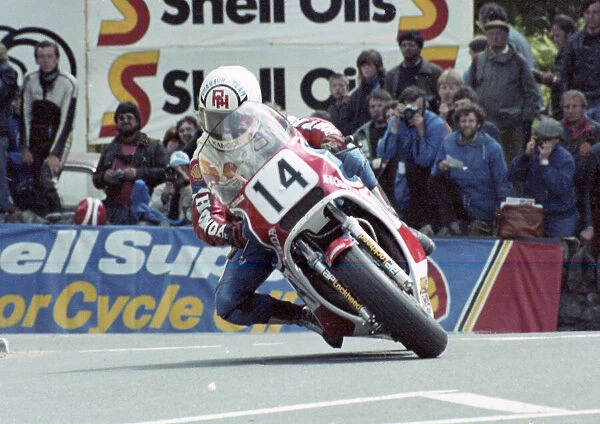 Ron Haslam (Honda) 1982 Classic TT