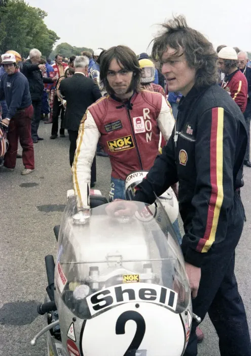 Framed Print : Ron Haslam (Pharaoh Yamaha) 1979 Classic TT Framed Print : Ron Haslam (Pharaoh Yamaha) 1979 Classic TT