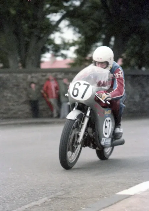 Framed Print : Ron Roebury (Honda) 1983 Junior Classic Manx Grand Prix Framed Print : Ron Roebury (Honda) 1983 Junior Classic Manx Grand Prix
