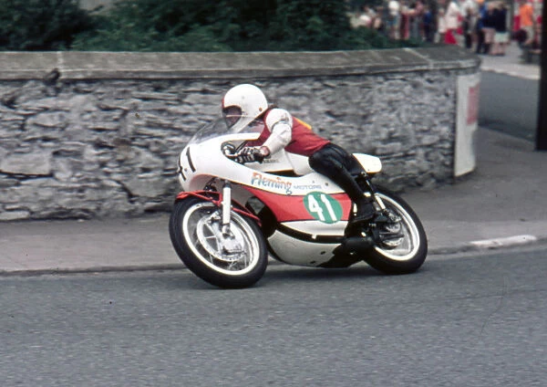 Ronnie Mann (Fleming Yamaha) 1973 Lightweight Manx Grand Prix