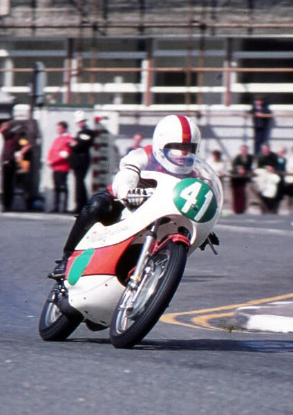 Ronnie Mann (Yamaha) 1973 Lightweight Manx Grand Prix