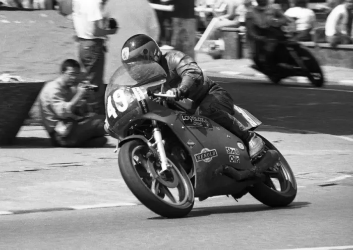 Framed Print : Ronnie Niven (Ducati) 1985 Formula Two TT Framed Print : Ronnie Niven (Ducati) 1985 Formula Two TT
