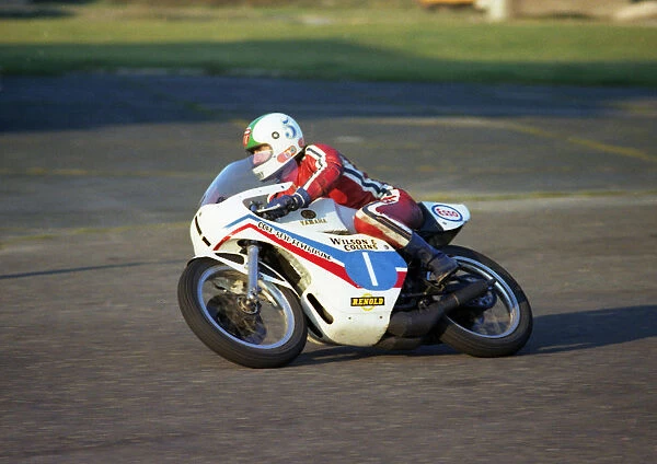 Ronnie Russell (Wilson and Collins Yamaha) 1978 Andreas Airfield