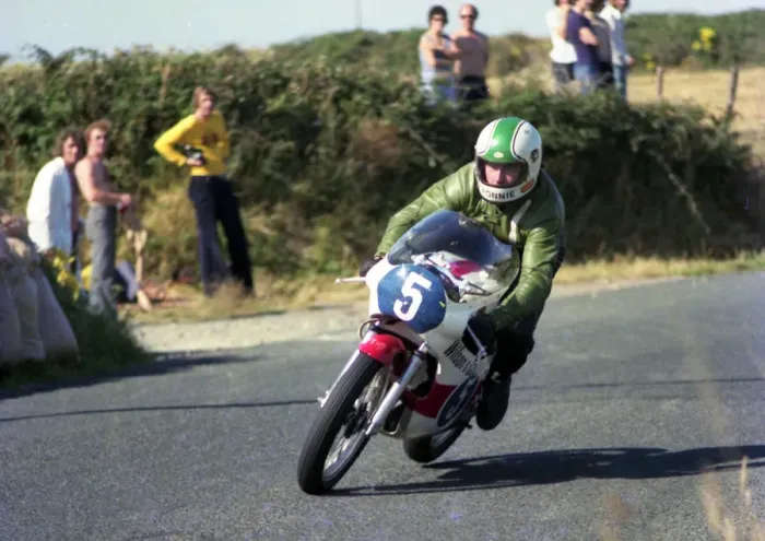 Framed Print : Ronnie Russell (Wilson and Collins Yamaha) 1976 Jurby Road Framed Print : Ronnie Russell (Wilson and Collins Yamaha) 1976 Jurby Road