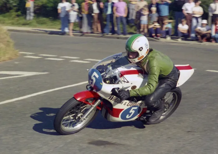 Framed Print : Ronnie Russell (Yamaha) 1976 Jurby Road Framed Print : Ronnie Russell (Yamaha) 1976 Jurby Road