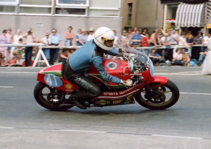 Framed Print : Roy Armstrong (Ducati) 1982 Formula Two TT Framed Print : Roy Armstrong (Ducati) 1982 Formula Two TT