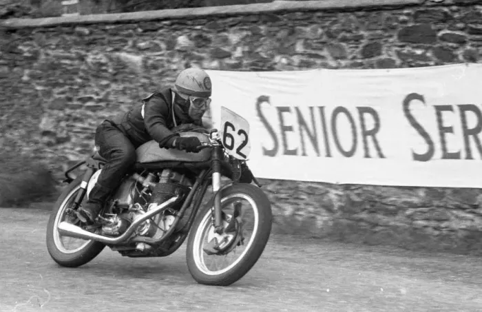 Framed Print : Roy Capner (BSA) 1956 Junior TT Framed Print : Roy Capner (BSA) 1956 Junior TT
