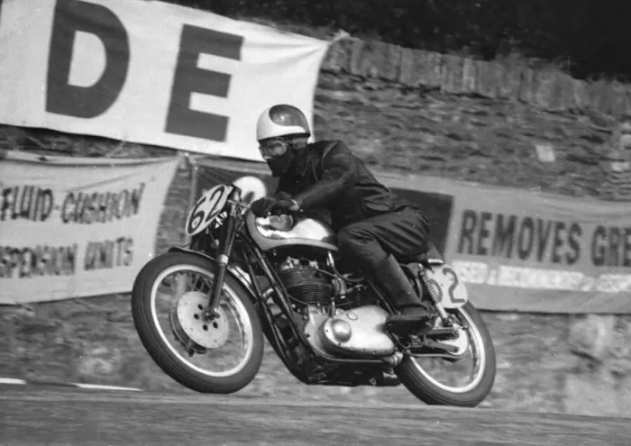 Framed Print : Roy Castle (BSA) 1957 Senior Manx Grand Prix Framed Print : Roy Castle (BSA) 1957 Senior Manx Grand Prix