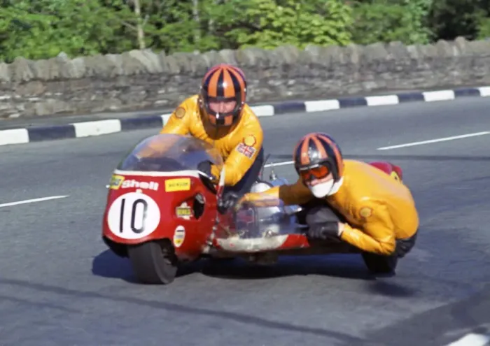 Framed Print : Roy Hanks & Gerald Daniel (BSA) 1973 750 Sidecar TT TT Framed Print : Roy Hanks & Gerald Daniel (BSA) 1973 750 Sidecar TT TT