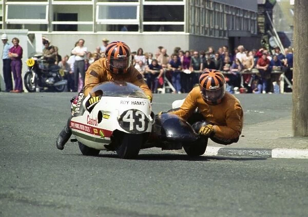 Roy Hanks & Gerald Daniel (Weslake) 1976 Sidecar TT