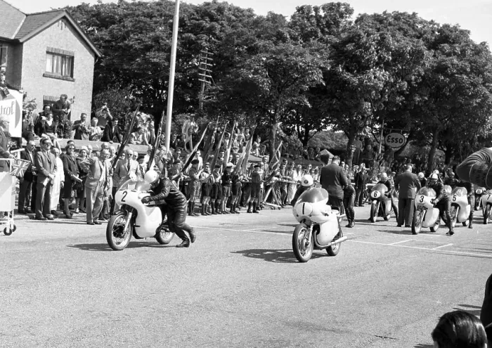 Framed Print : Roy Ingram Norton Alistair King Bianchi 1961 Junior TT Framed Print : Roy Ingram Norton Alistair King Bianchi 1961 Junior TT