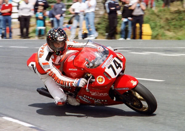 Roy Jeffreys (Ducati) 1989 Formula One TT