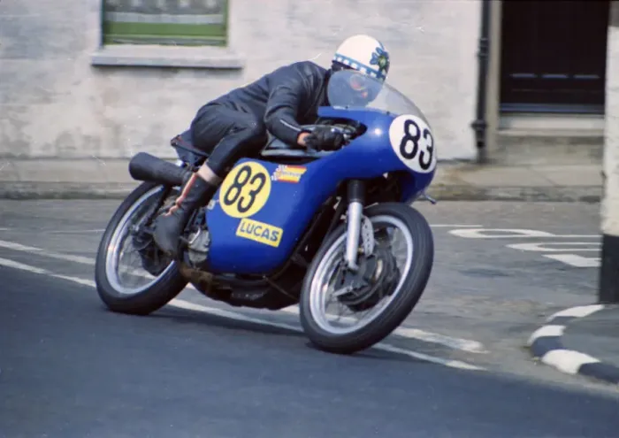 Framed Print : Roy Reid (Norton) 1970 Senior TT