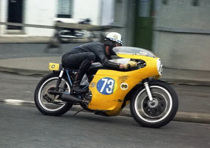 Framed Print : Roy Reid (Seeley) 1971 Junior TT