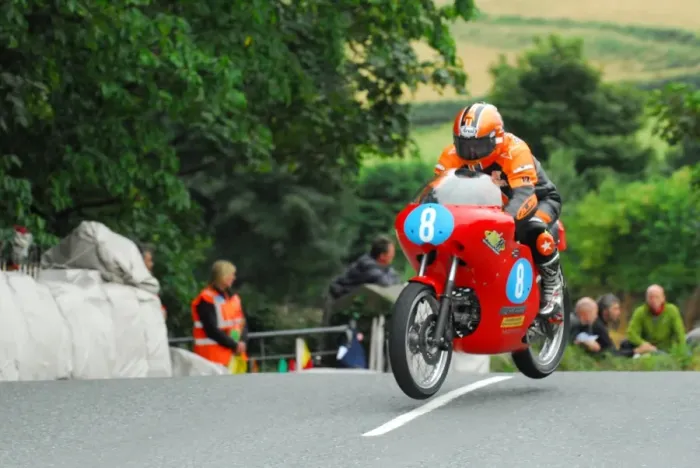 Framed Print : Roy Richardson (Aermacchi) 2013 Junior Classic TT Framed Print : Roy Richardson (Aermacchi) 2013 Junior Classic TT