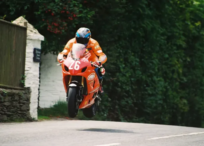 Framed Print : Roy Richardson (Suzuki) 2004 Production 1000 TT